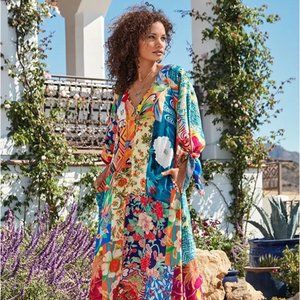 JOHNNY WAS Gracie Long Dress,  Medium - NWT!!